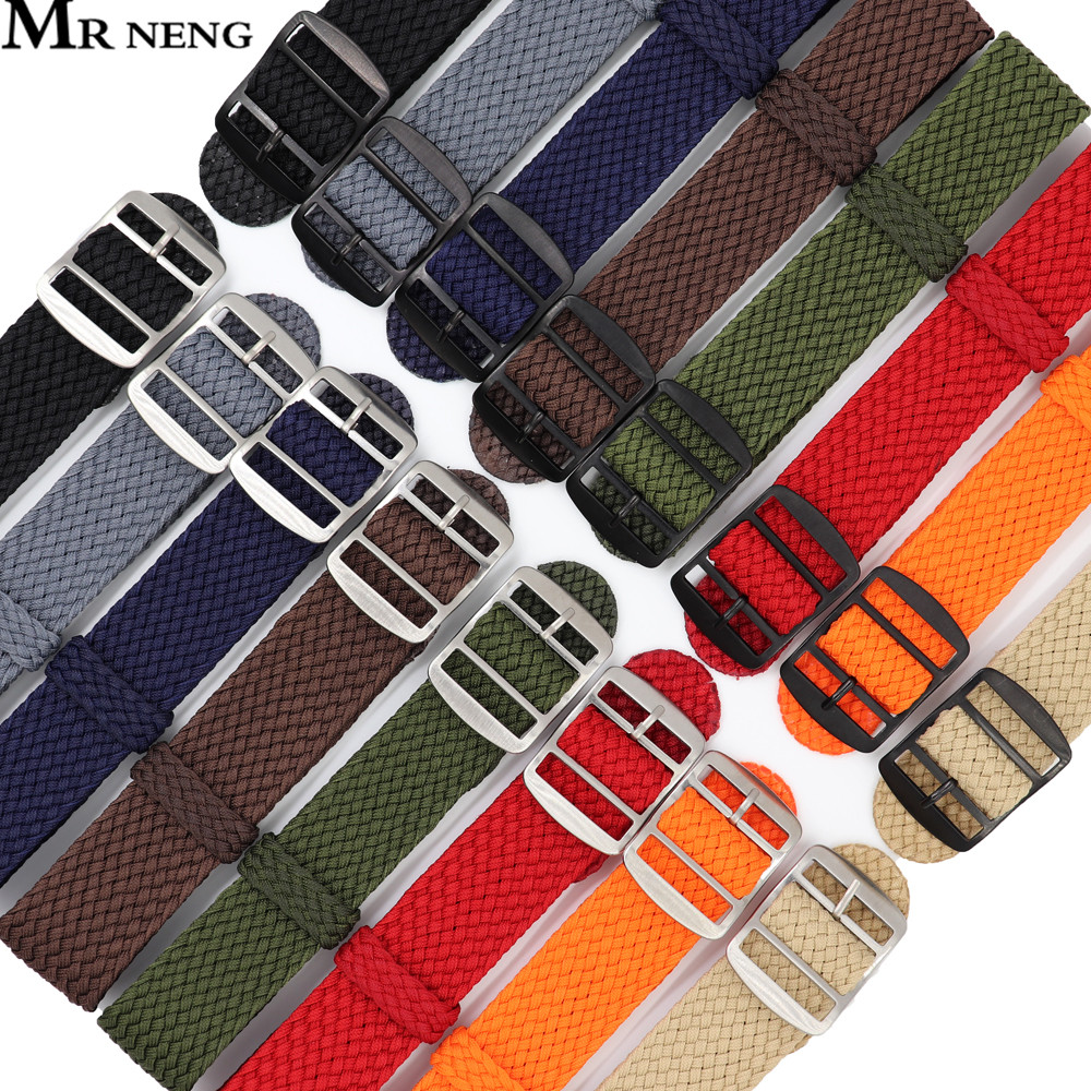 Perlon Strap Woven - Watchband 18 20 22mm For Perlon