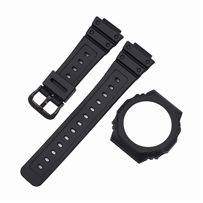 Casio Watch G-Shock Ga-2100 - Resin Strap + Case For Casio