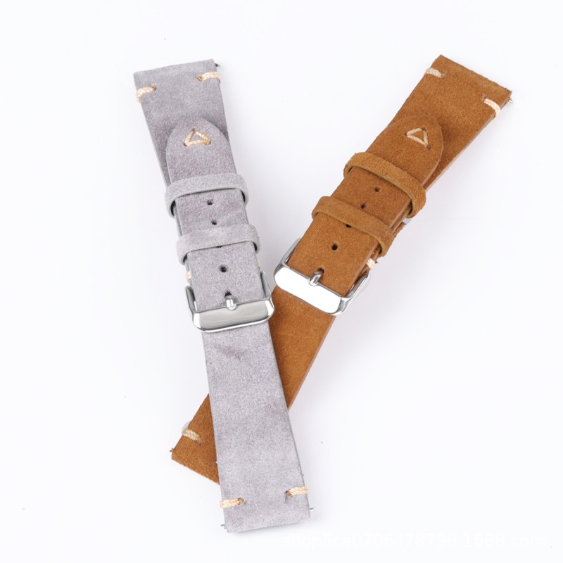 Suede Watch Straps 20mm 22mm R - огляд і ціна Suede Strap Watch
