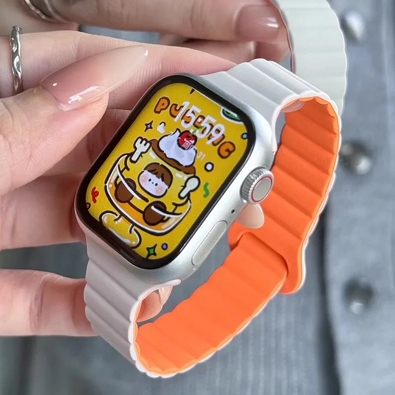 Women Slim Silicone Strap Magn - огляд і ціна Silicone Band Women