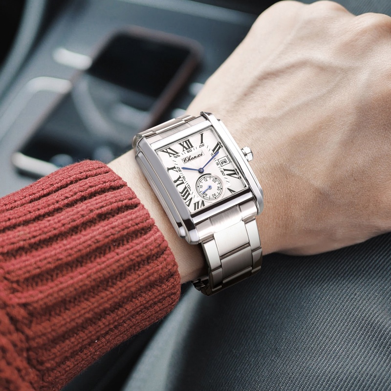 CHENXI 8216 Quartz Watches Fas - огляд і ціна Cartier Watch Santos