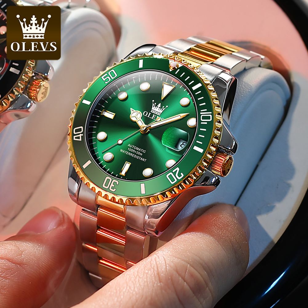 OLEVS 6650 Mechancial Watch fo - огляд і ціна Rolex Watch Datejust
