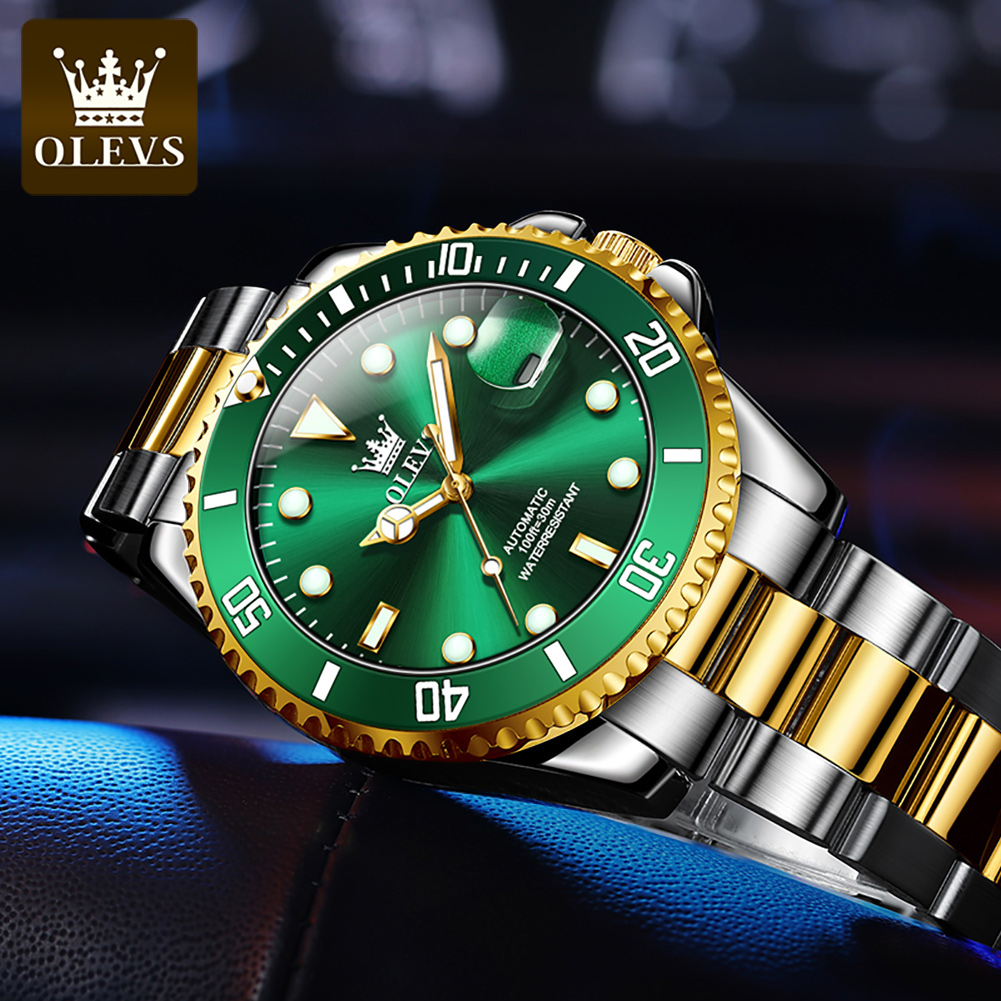 OLEVS 6650 Mechancial Watch fo - огляд і ціна Rolex Watch Datejust