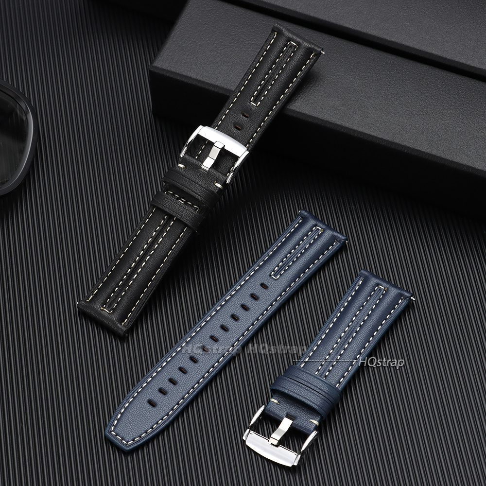 22mm Retro Calfskin Leather St - огляд і ціна Suede Strap Watch