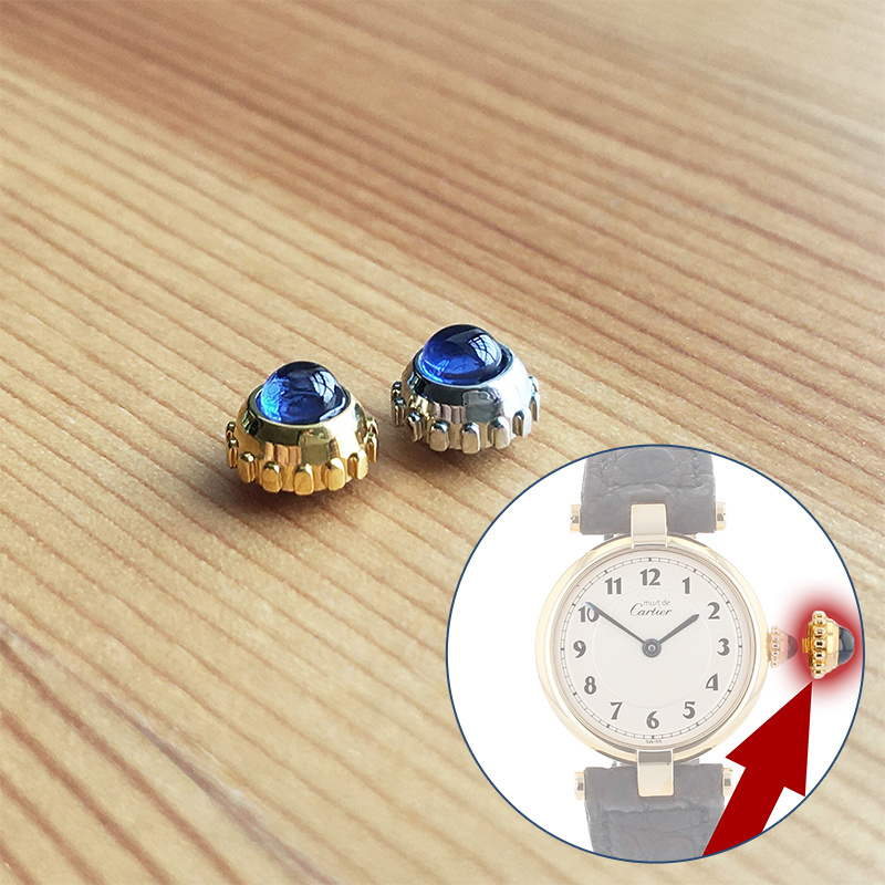 Sapphire watch crown for Carti - огляд і ціна Cartier Watch Tank