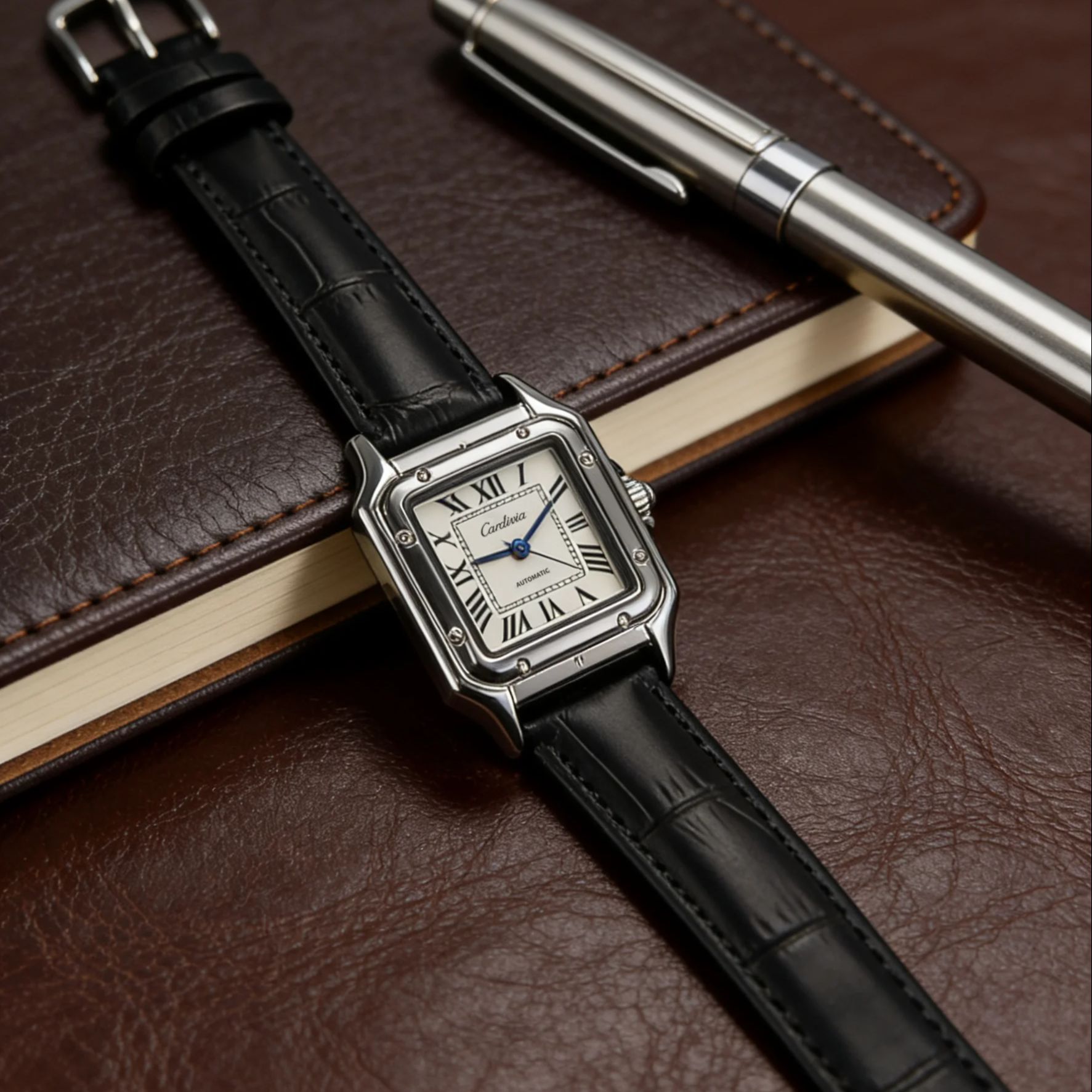 Retro Square Women's Quartz Wa - огляд і ціна Cartier Watch Santos