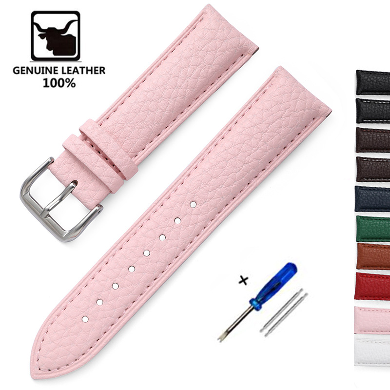 Litchi Pattern Soft Leather Wa - огляд і ціна Suede Strap Watch