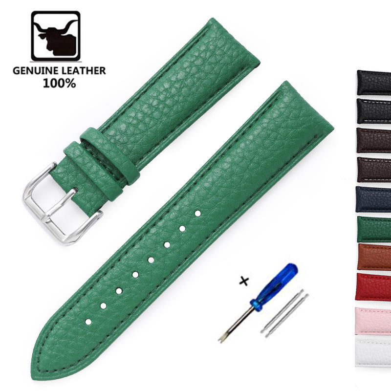 Litchi Pattern Soft Leather Wa - огляд і ціна Suede Strap Watch