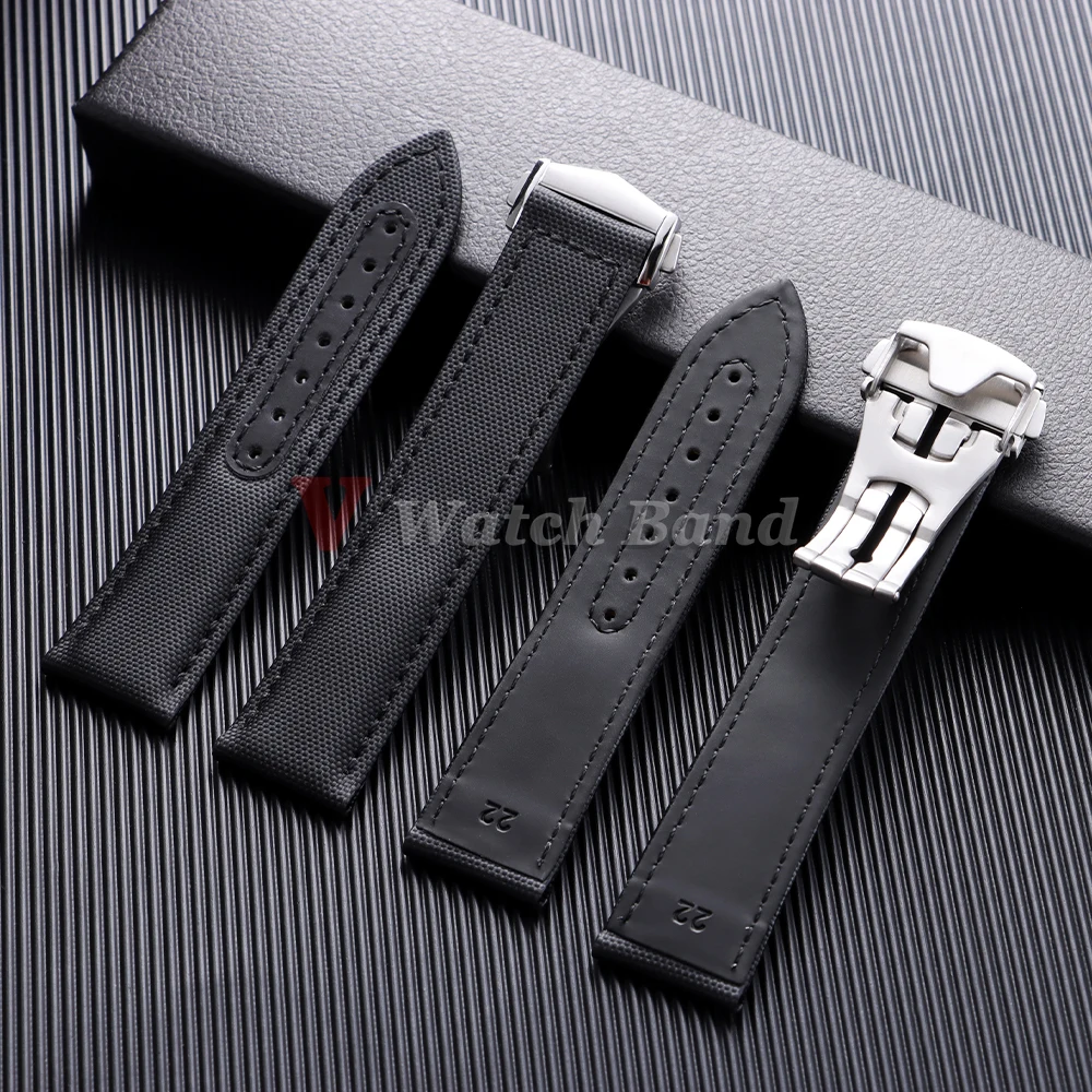 Sailcloth Nylon Watch Band 20m - огляд і ціна Suede Strap Watch