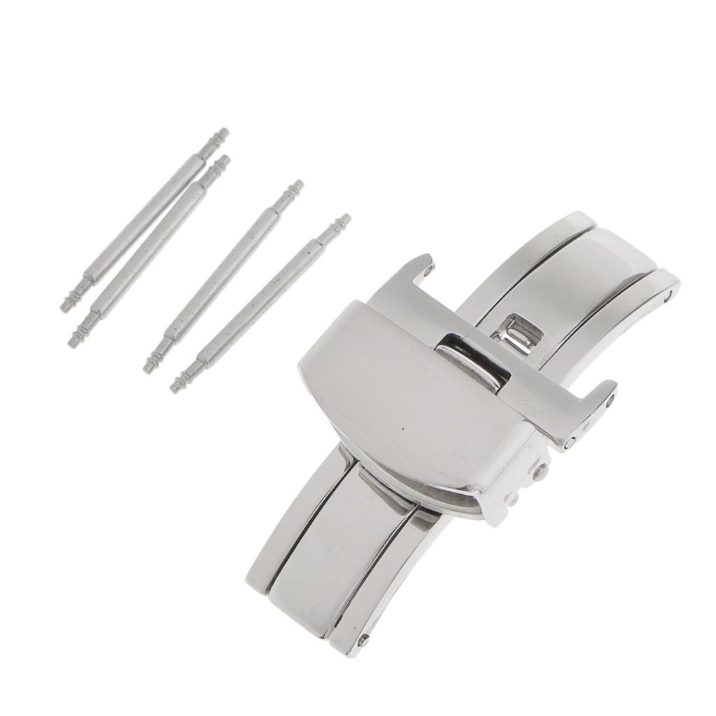 Stainless Steel Watch Buckle 2 - огляд і ціна Butterfly Clasp Deployant