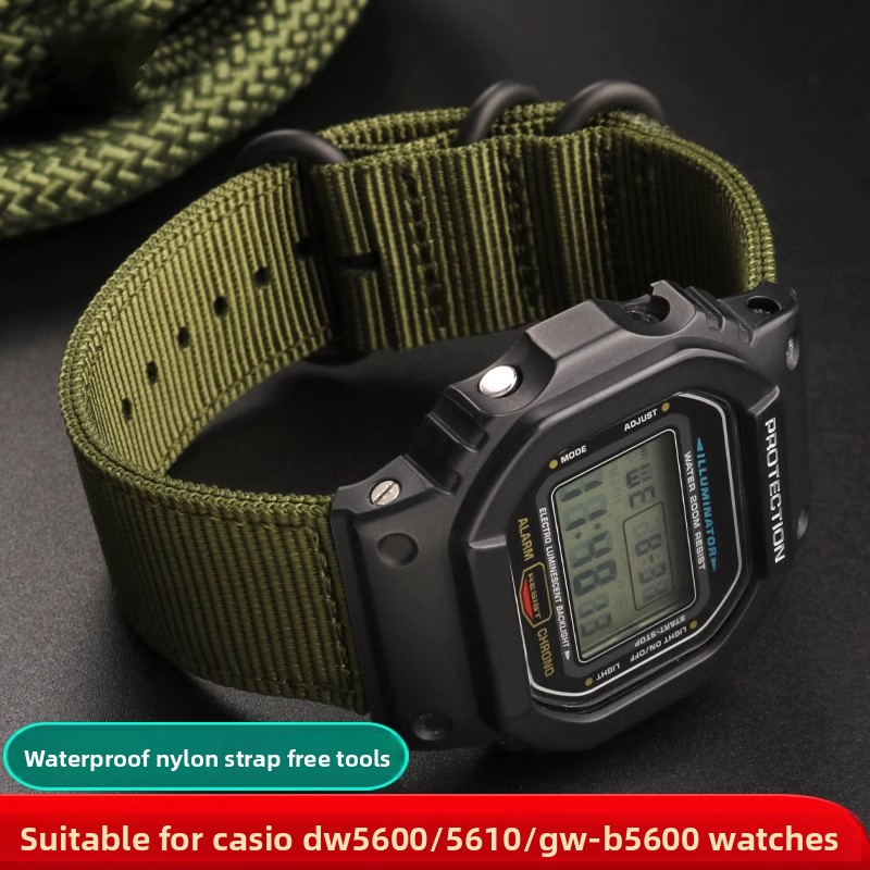 Nylon Watch Strap For Casio G- - огляд і ціна Casio Watch G-Shock Dw-5600