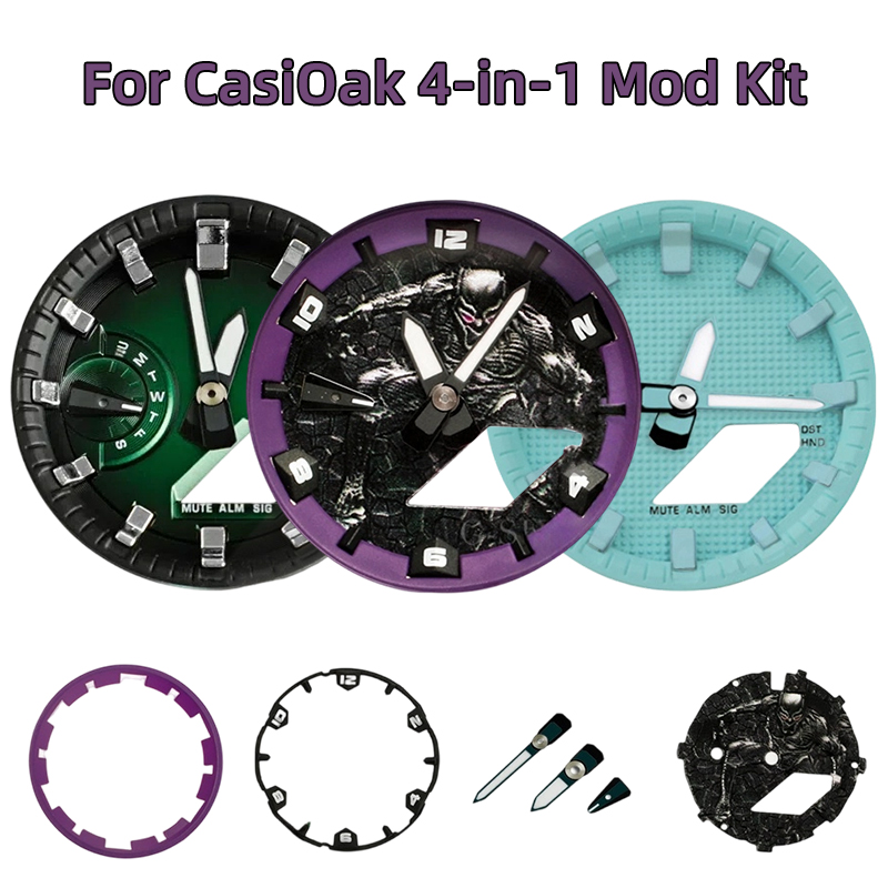 CasiOak 4-in-1 Mod kit for Cas - огляд і ціна Casio Watch G-Shock Ga-2100