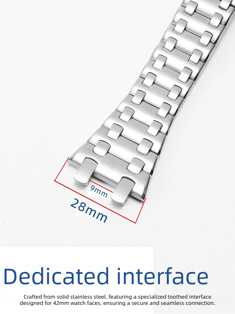 Stainless Steel Watch Strap fo - огляд і ціна Audemars Piguet Watch Royal Oak