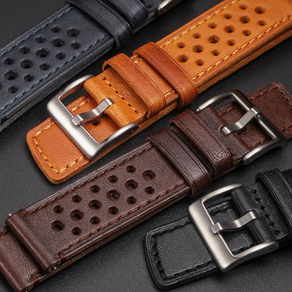Hemsut Cowhide Watch Band Quic - огляд і ціна Suede Strap Watch