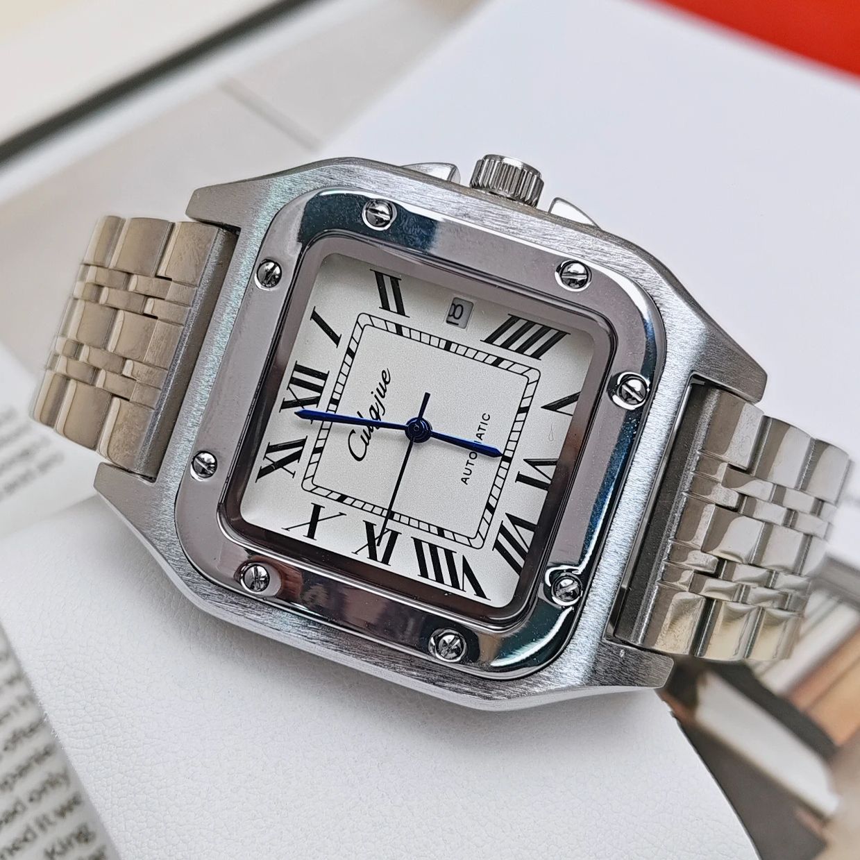 Top Luxury Business Men's Watc - огляд і ціна Cartier Watch Tank