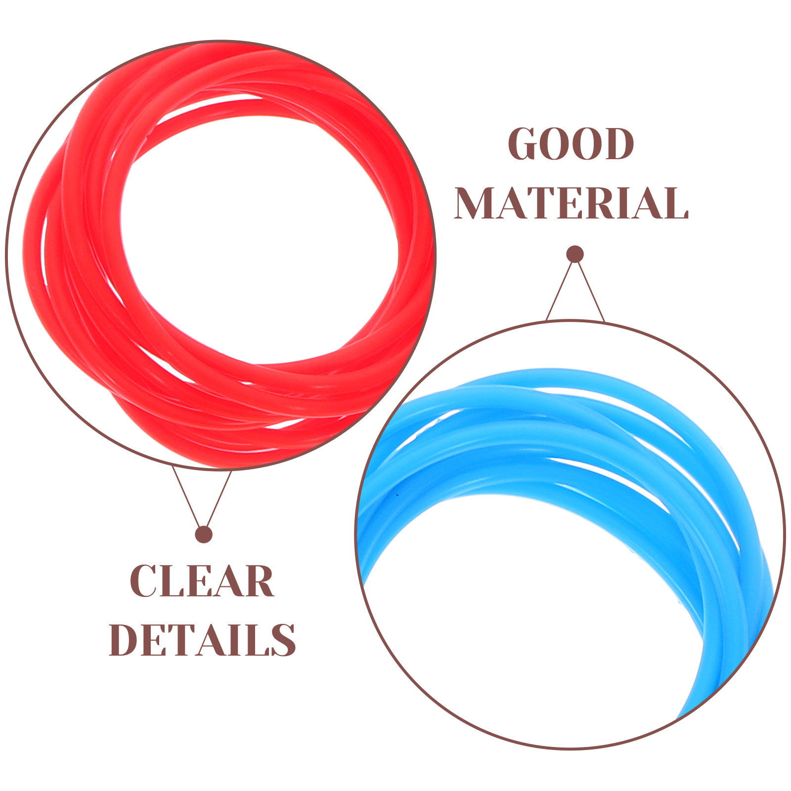 60Pcs Silicone Jelly Bracelets - огляд і ціна Silicone Band Women