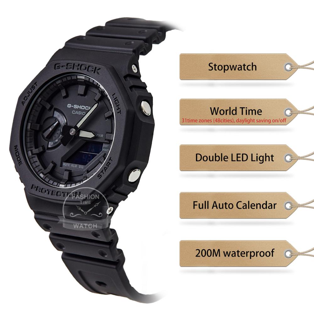 Casio Watch Men g Shock Ultra- - огляд і ціна Casio Watch G-Shock Ga-2100