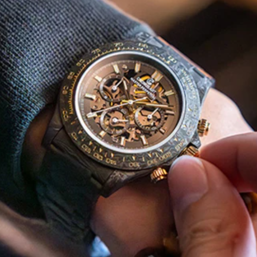 CRONUSART Men Chronograph Watc - огляд і ціна Canvas Strap Watch
